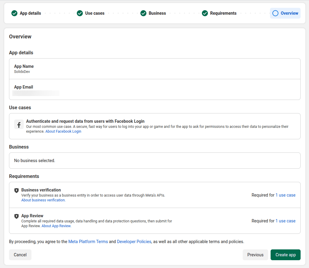 Meta for Developers Landing Page